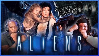 ONE OF THE BEST SEQUELS EVER? - ALIENS (1986) - MOVIE REACTION -  First Time Watching