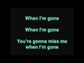 When I'm Gone - Anna Kendrick (Radio Version)