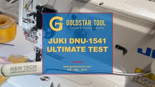 Product Showcase - Juki DNU-1541 Ultimate Test - Goldstartool.com - 800-868-4419