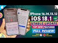 iOS 18.1 Update Released TOP Features Apple Intelligence, Call Recording | iOS 18.1 New Features