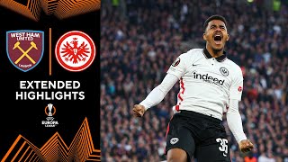 West Ham vs. Eintracht Frankfurt: Extended Highlights | Semi-Final - 1st Leg | CBS Sports Golazo