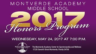 2017 Middle School Honors Program
