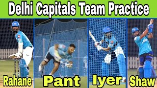 IPL 2020 Delhi Capitals Ipl 2020 team Practice | Delhi Capitals |  Rahane, Pant, Dhawan, Shaw | IPL