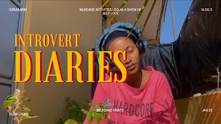 INTROVERT DIARIES✨|Practising self love💕|Habits of selfcare🛁🤍|Living alone vlog✨|Kenyan Vlogger🇰🇪✨