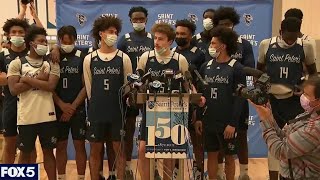 St. Peter's College basketball players enjoy Sweet Sixteen spotlight
