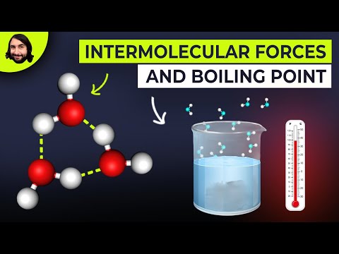 What happens to the intermolecular forces when a liquid turns into a gas?