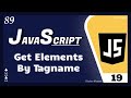 Get Elements by Tag Name|| getElementsByTagName - 19 || JavaScript Tutorial for Beginners  - 89