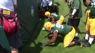 Green Bay Packers 6-point progression drill: Defensive line