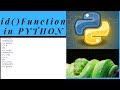 #6 id function in python | Python Tutorial for beginners