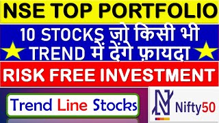 NIFTY 50 TOP 10 STOCKS I NIFTY50 BEST STOCKS I RISK FREE INVESTMENT I LONG TERM INVESTMENT IN STOCKS