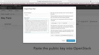 MOC OpenStack Tutorial 03 - Configure Access & Security
