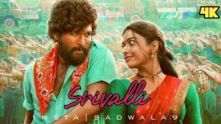 Srivalli ( Hindi ) Full Screen Whatsapp Status | Allu Arjun | Rashmika Mandanna |Pushpa Song Status