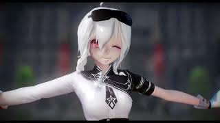 【MMD】警察です、君を逮捕しちゃうぞーHaKu（ハク）Backoutof【4K】