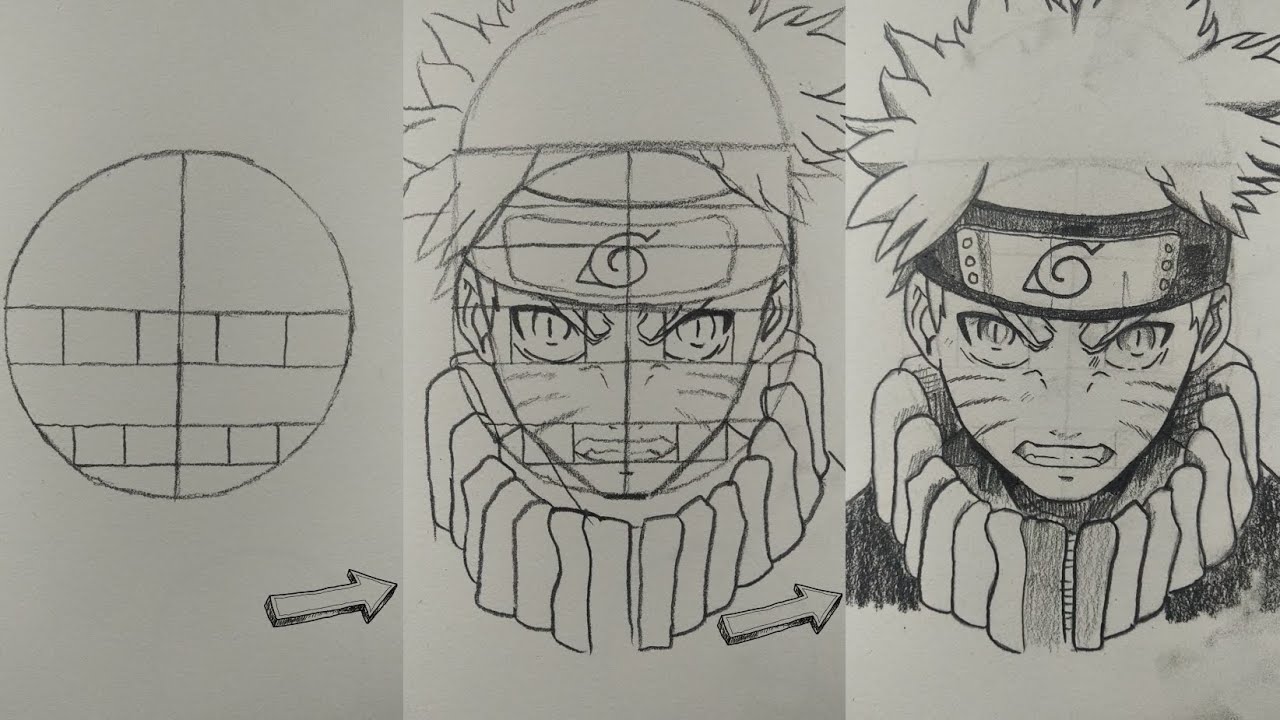 Naruto Drawing Tutorial Master Anime Sketching Youtube