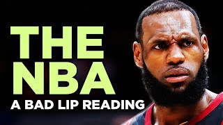"THE NBA" — A Bad Lip Reading