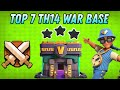 Top 7 - TH14 War Base Anti 2 Star With Link - Town Hall 14 Legend League Base With Link - Coc