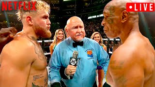 K O Mike Tyson Vs Jake Paul Full Fight Shocking Mike Tyson Vs Jake Paul