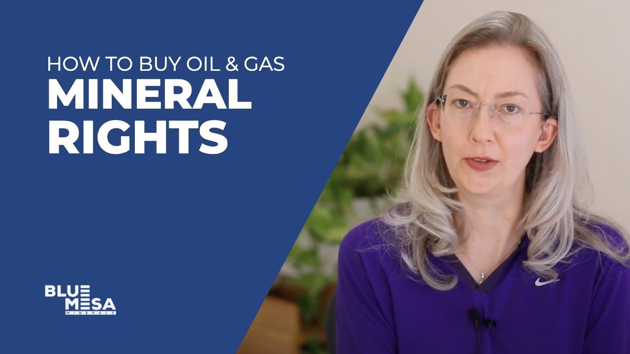 How To Buy Mineral Rights And Oil & Gas Royalties - YouTube