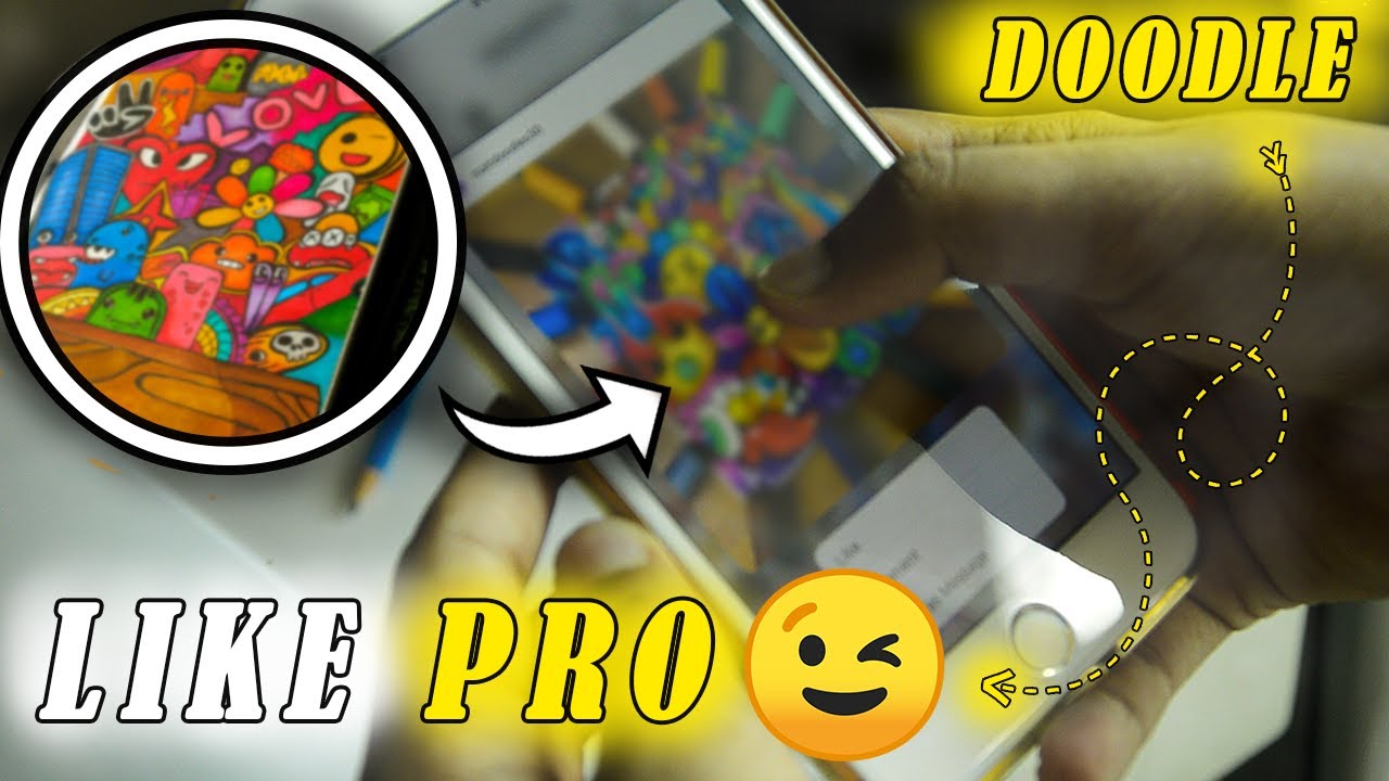 How To Doodle Like A PRO😎 - YouTube