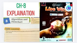 Chapter 8 Algorithm and Flowchart explaination class 5th APS/computer chapter 8 class 5th aps/ch 8