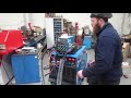 Miller Deltaweld 602 MIG Weld Test with D64 Dual Feed and Torch