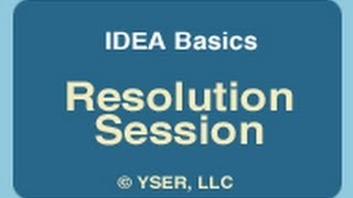 IDEA Basics: Resolution Session