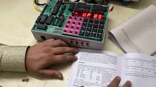 Vinytics 8085 microprocessor trainer kit with poor additional keys by Amit verma