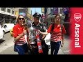 Arsenal Ladies parade FA Cup Trophy in New York