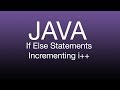 Java made Simple: If Else Statements Tutorial