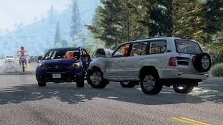 BeamNG Drive - Realistic Car Crashes #3