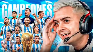 1 AÑO del MUNDIAL 🏆 REACCIÓN a mi VLOG de la FINAL 🇦🇷🇫🇷