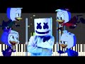 IMPOSSIBLE REMIX - Fly - Marshmello - Piano Cover