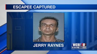 Law enforcement captures escaped Hinds County inmate