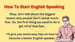 How to Start English Speaking || Graded Reader || Learn English Through Story || Storytelling