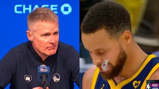 Steve Kerr explains why he didn't call a TIMEOUT on the Last possession 🗣