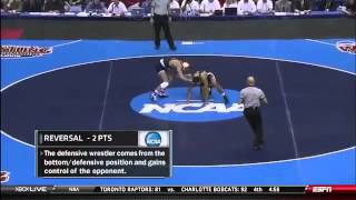 NCAA Wrestling National Championships Division 1 David Taylor vs. Brandon Hatchett
