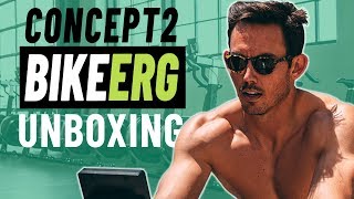 Concept2 BikeErg UNBOXING and REVIEW!