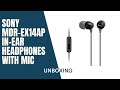 Sony MDR-EX14AP in-ear headphones with mic UNBOXING | The Prime Picks