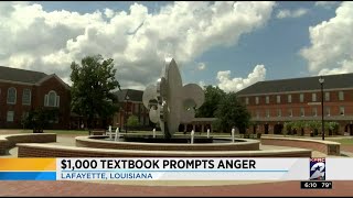 Amy Davis talks about $1,000 textbook