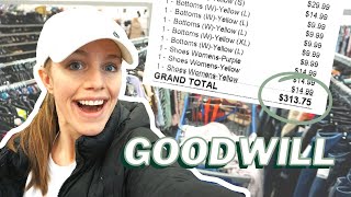 $300+ Spent at Goodwill! Thrift With Me + Haul to Resell on Poshmark & eBay 90 MIN CHALLENGE