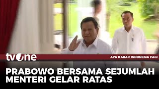 Presiden Prabowo Panggil Sejumlah Menteri Gelar Rapat Terbatas | AKIP tvOne