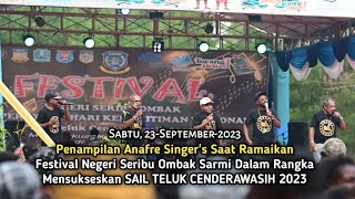 Penampilan Anafre Singer's Saat Ramaikan Festival Negeri Seribu Ombak Sarmi