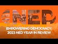 Empowering Democracy: 2023 NED Year in Review