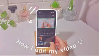 How I edit my video| foodie,vllo
