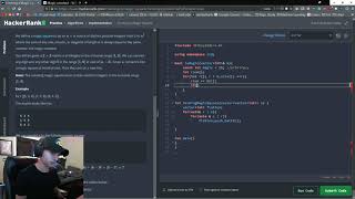 HackerRank Live Solve - Medium (Magic Square)