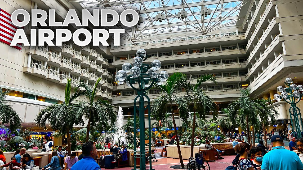 Exploring Orlando International Airport In August 2022 - YouTube