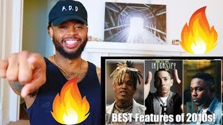 This list is Fire!! | Best Rap Features of 2010s | Reaction