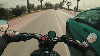 Royal Enfield Guerrilla 450 city ride | RAW  EXHAUST |