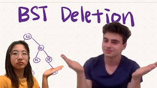 Binary Search Tree (BST) deletion | With examples