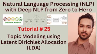Tutorial 25: Topic Modeling using Latent Dirichlet Allocation (LDA) Theory | LDA TOPIC MODELING